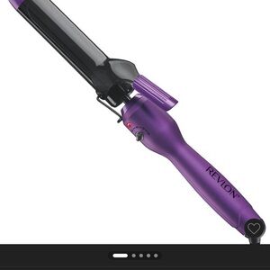 Revlon Purple and Black Curling Iron